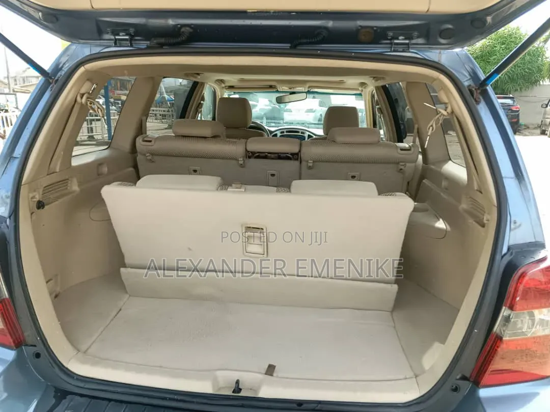 Toyota Highlander 2006 Blue