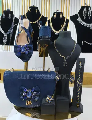Luxury Bag and Shoe Complete Jewelry Set for Special Occasions