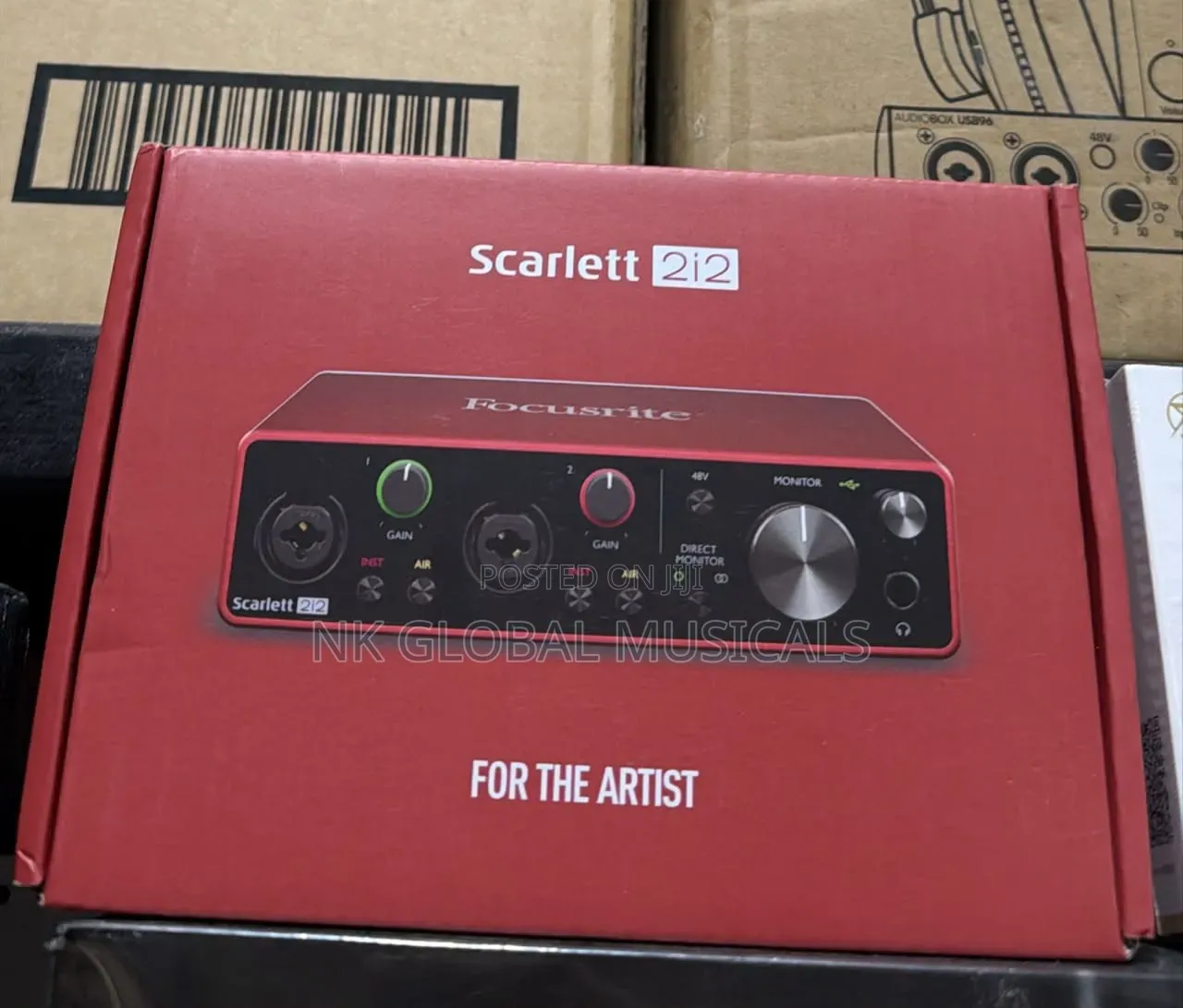 Focusrite Scarlett 2i2 Audio Interface
