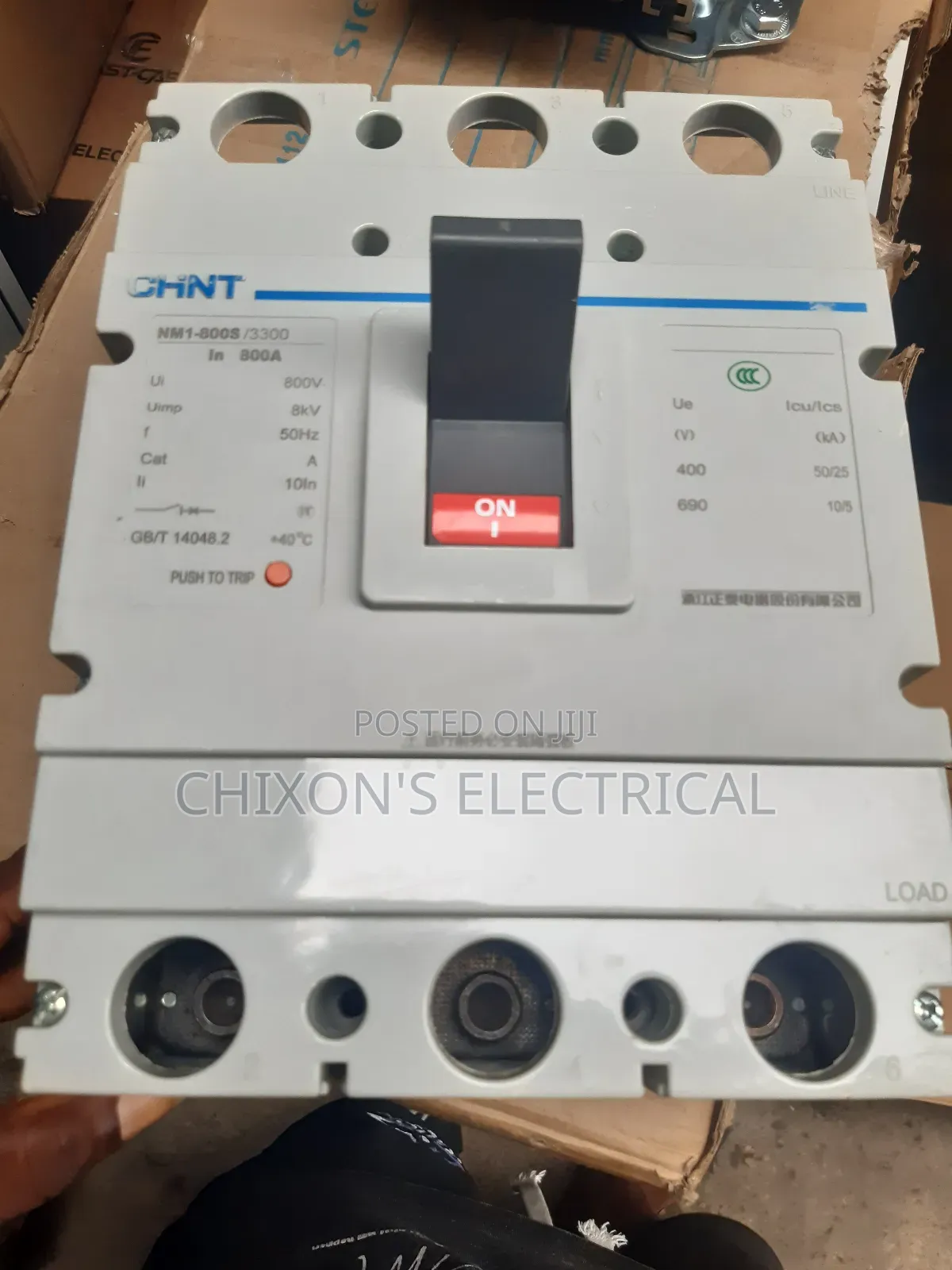 800amp AC Breaker 3pole Chint