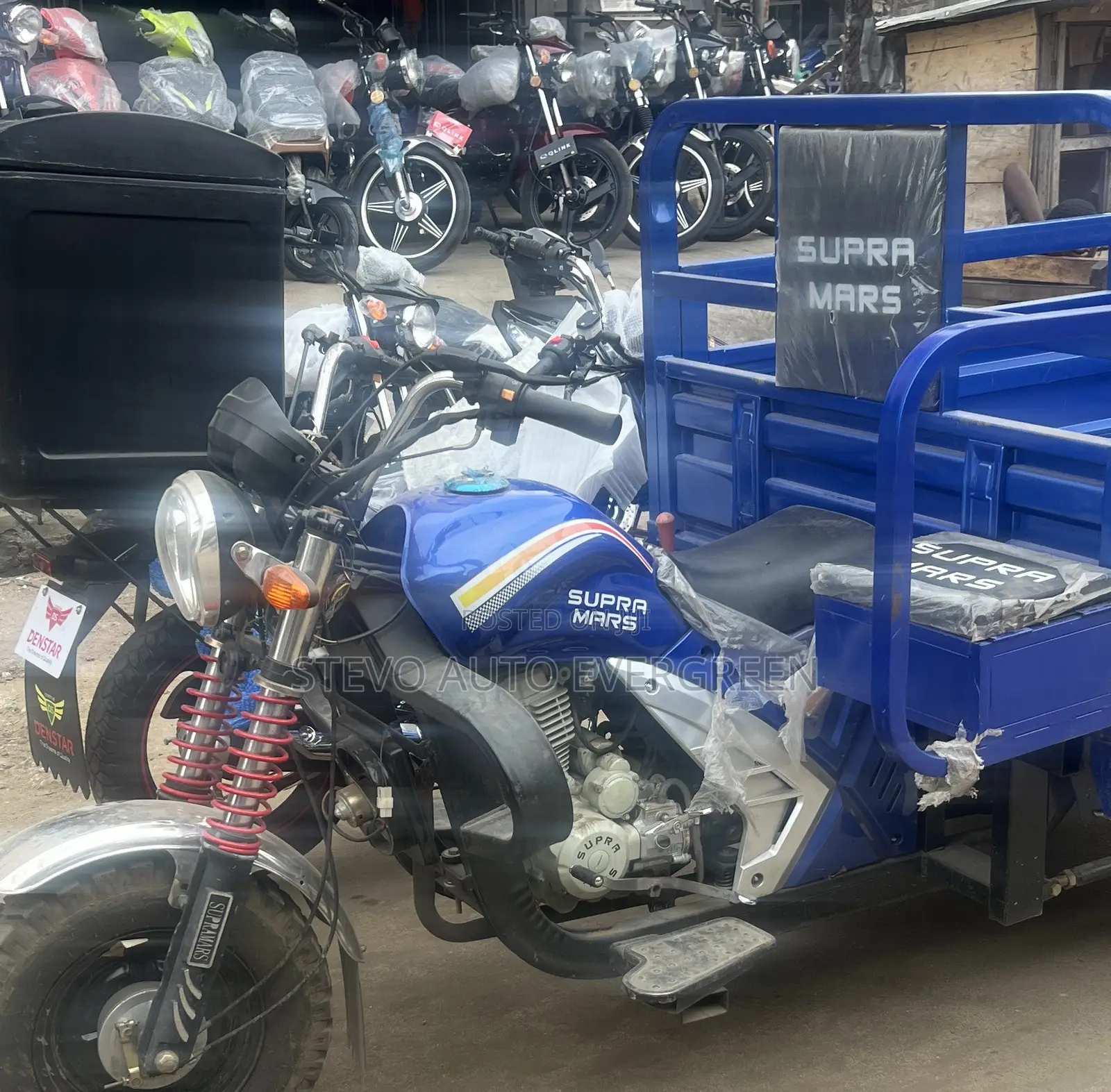 New Motorcycle 2025 Blue