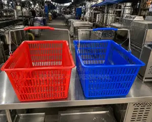 High Quality Plastic Shopping Basket