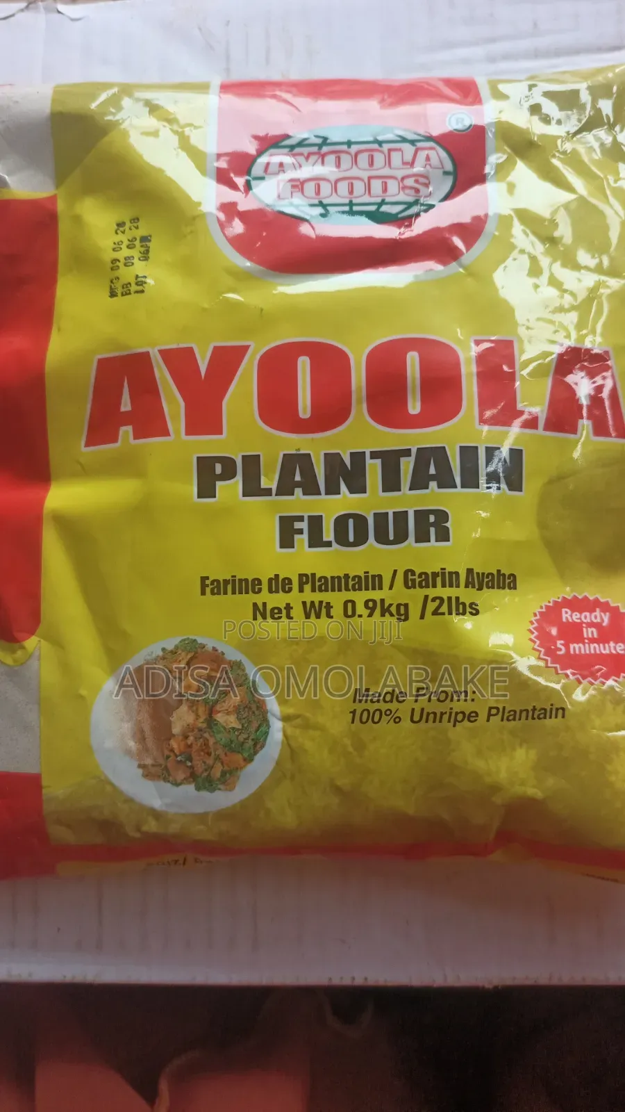 Ayoola Plantain Flour