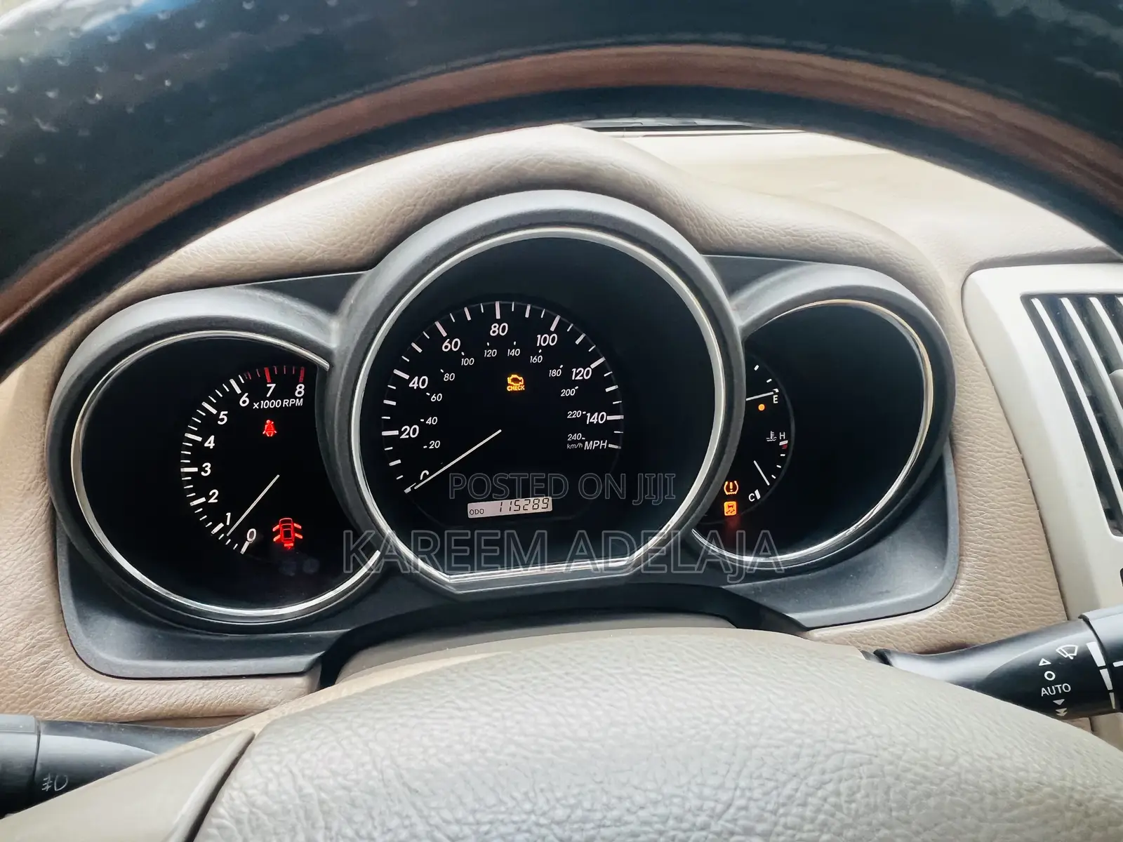Lexus RX 350 2008 Black