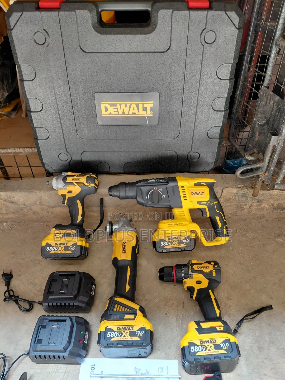 4 in 1 Dewalt 580 Volt Brushless Kit Machine