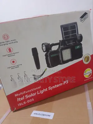Multifunctional Itel Solar Light System -P3