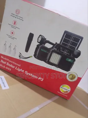Multifunctional Itel Solar Light System -P3