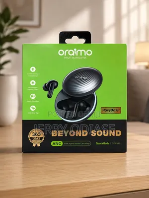 Oraimo SpaceBuds OTW-630 – 50dB Hybrid ANC Wireless Earbuds