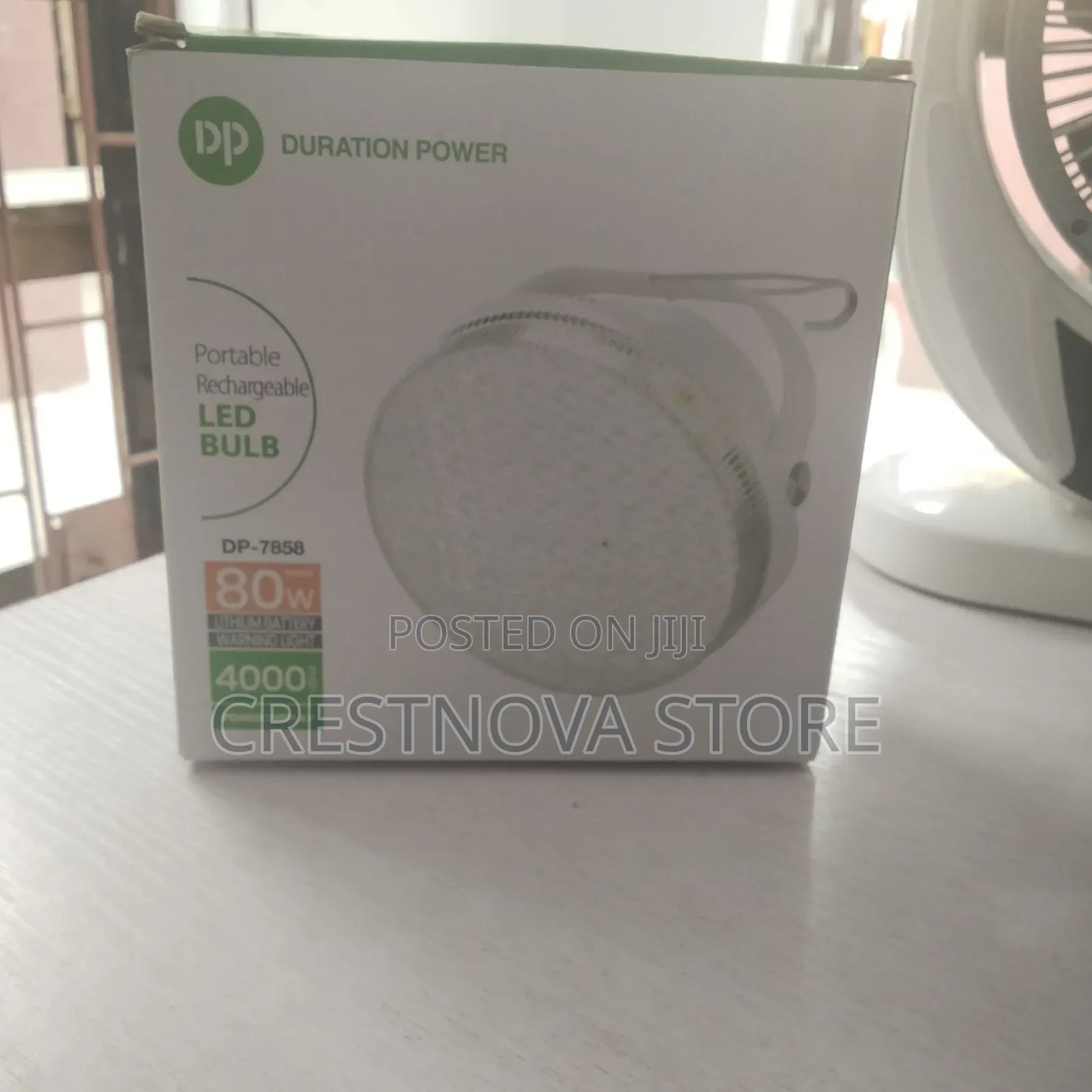 DP Portable Rechargeable Led Bulb 80w