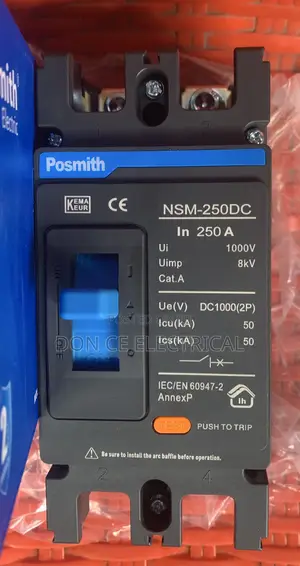 Dc Breaker 250amps 2pole