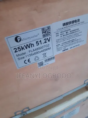 Felicity Solar Lithium Battery 25kwh 51.2v