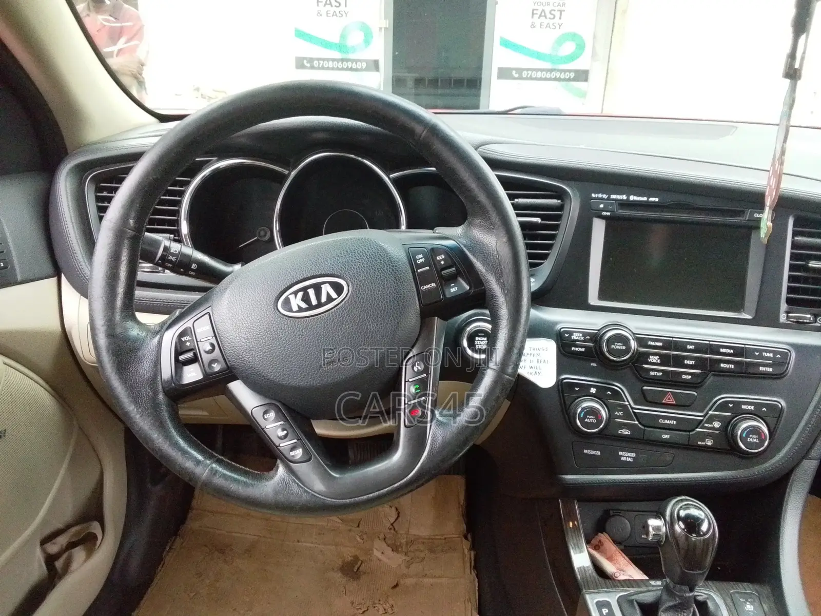 Kia Optima 2011 Red