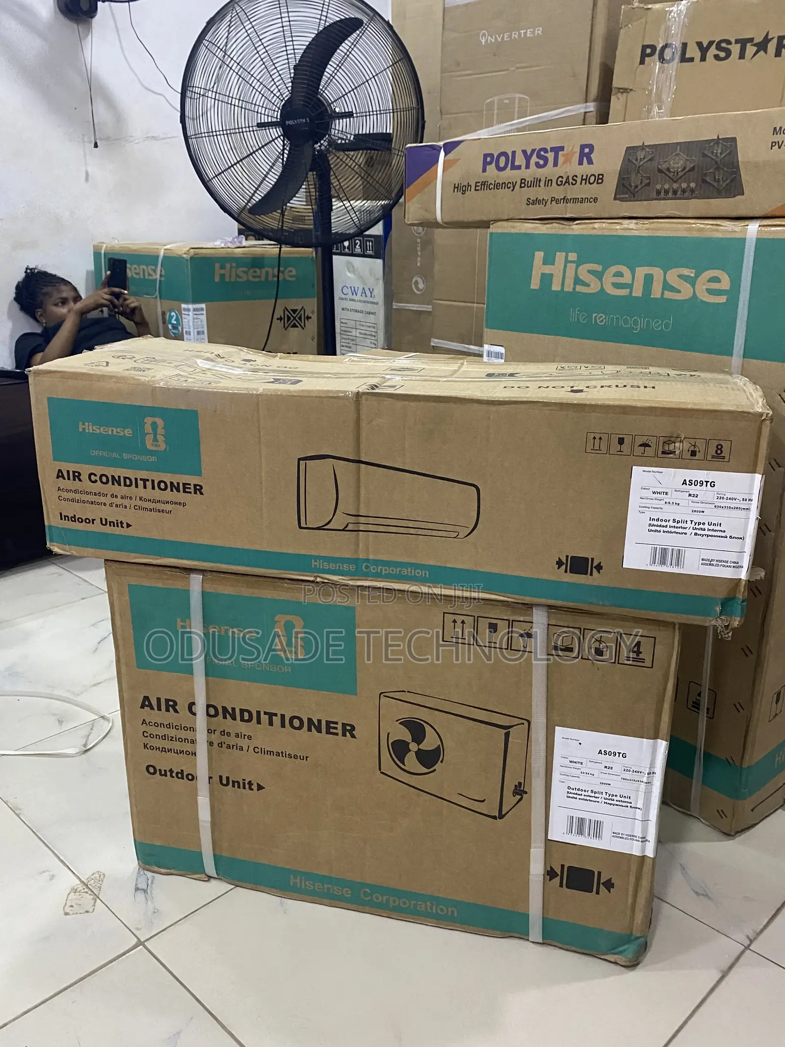 Fast Powerful Cooling Hisense 1HP AC