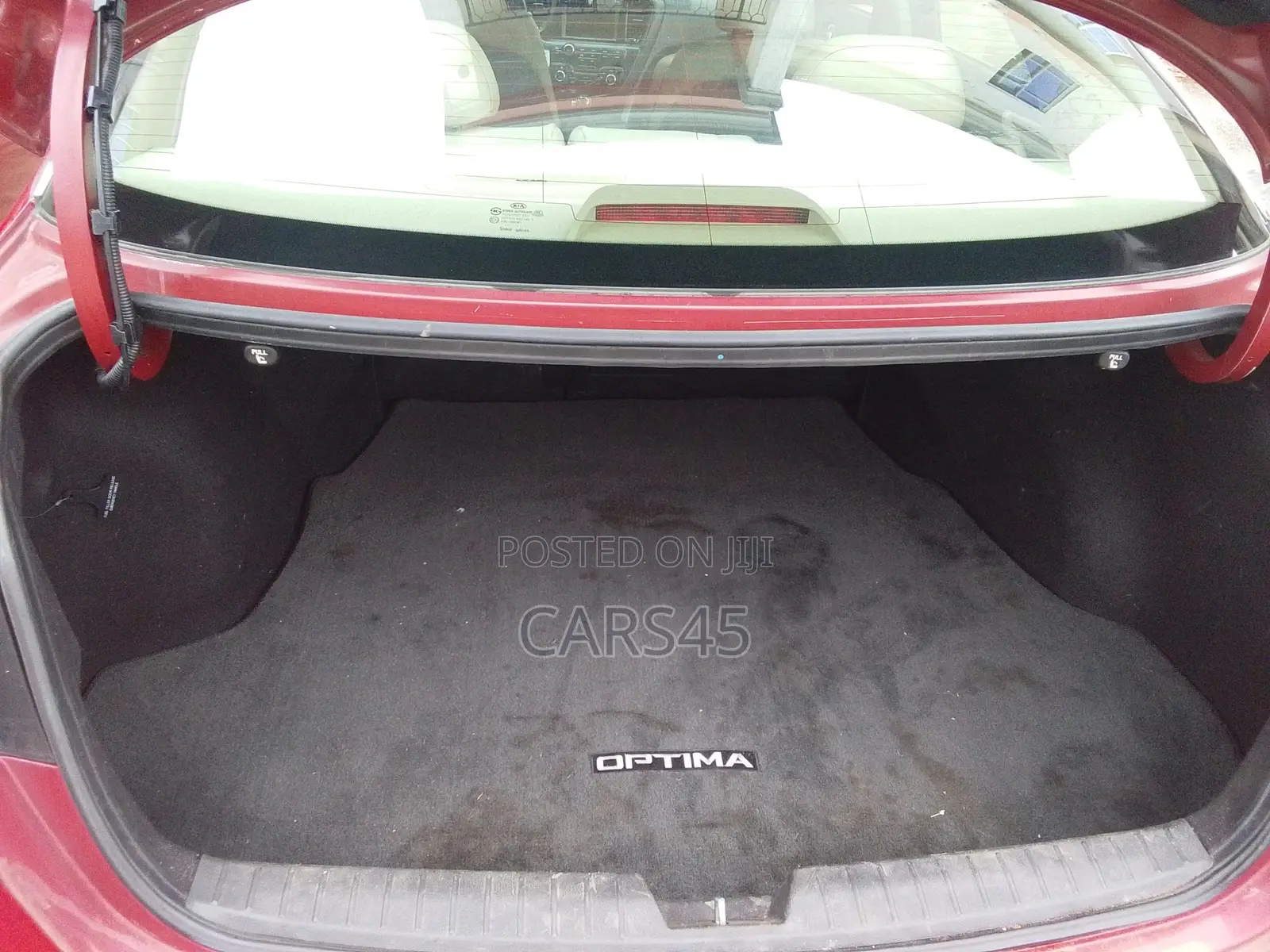Kia Optima 2011 Red