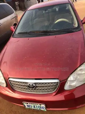 Toyota Corolla 2005 Red