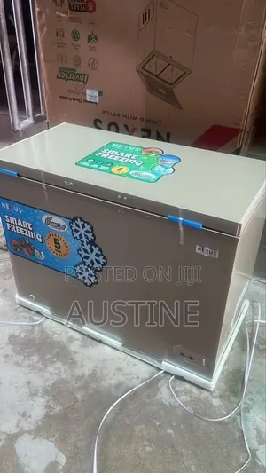 Brand New Nexus Inverter Chest Freezer>>250litters>external>silver>