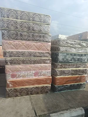 6 by 6 by 8inch Green Earth Semi Orthopedic Mattress