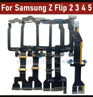 Samsung Galaxy Z Flip 3, 4, 5 Spin Axis Flex Cable Connector.