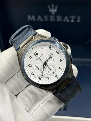 Quality Luxury Automatic Maserati Genuine Leather Watch