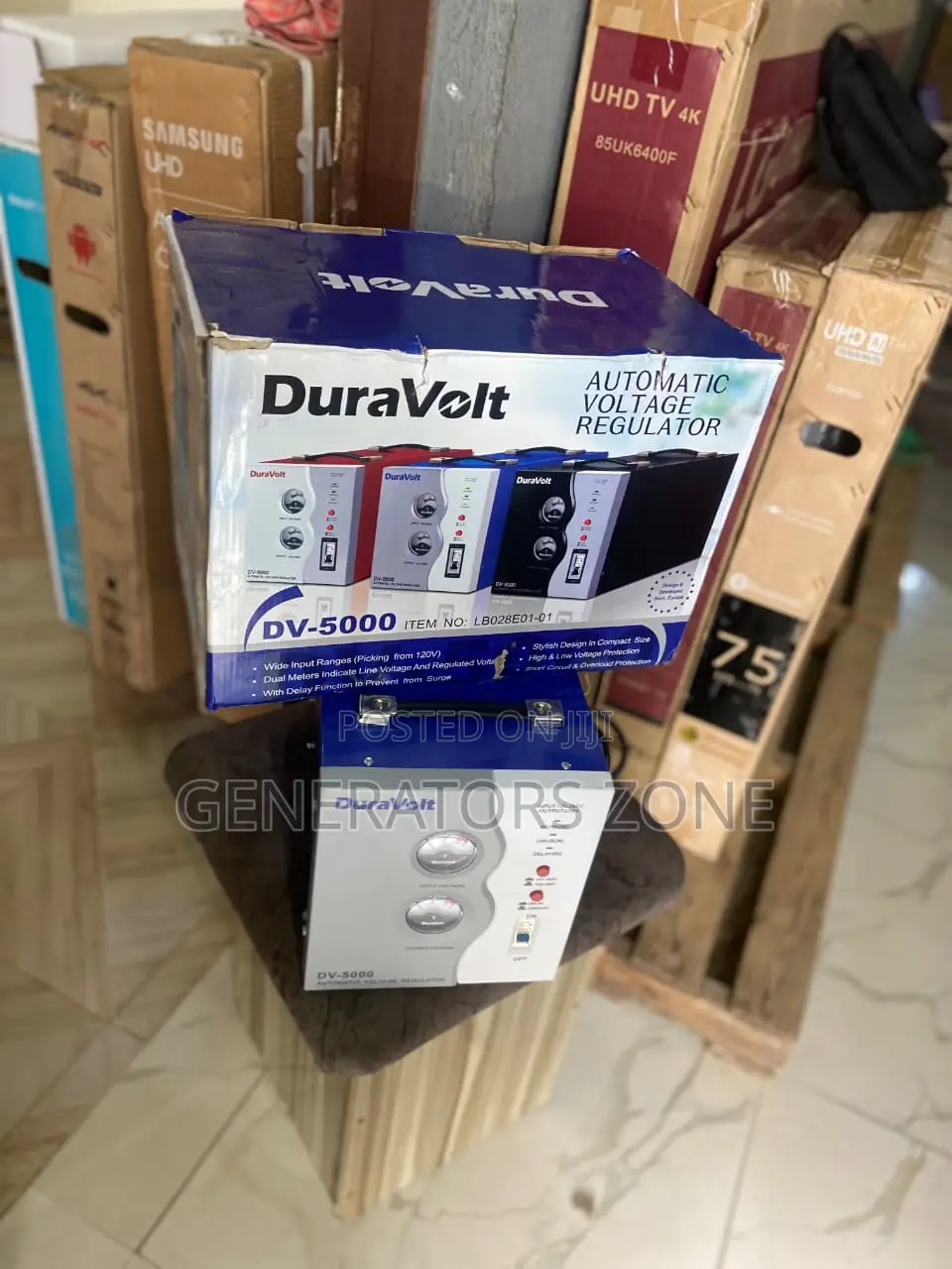 Duravolt DV-5000 Solution for Unstable Mains Voltage
