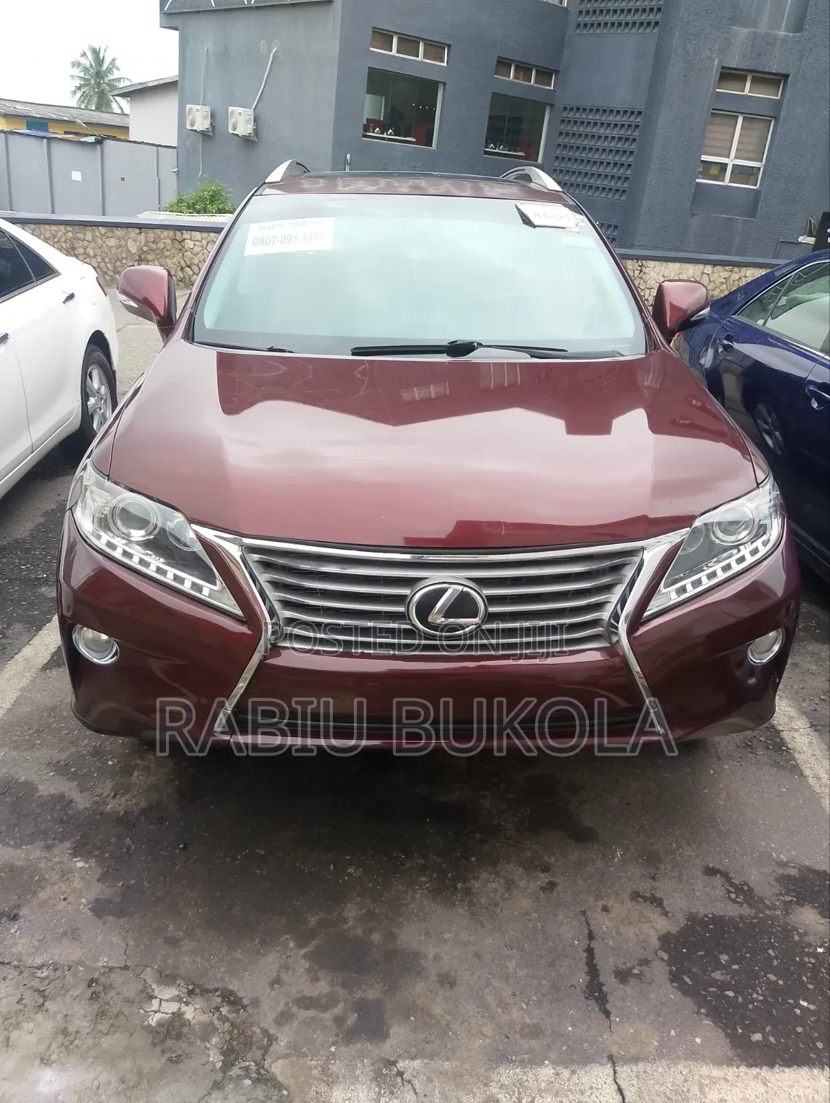 Lexus RX 2014 Burgundy