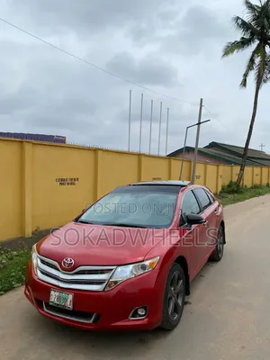 Toyota Venza Limited 2012 Red