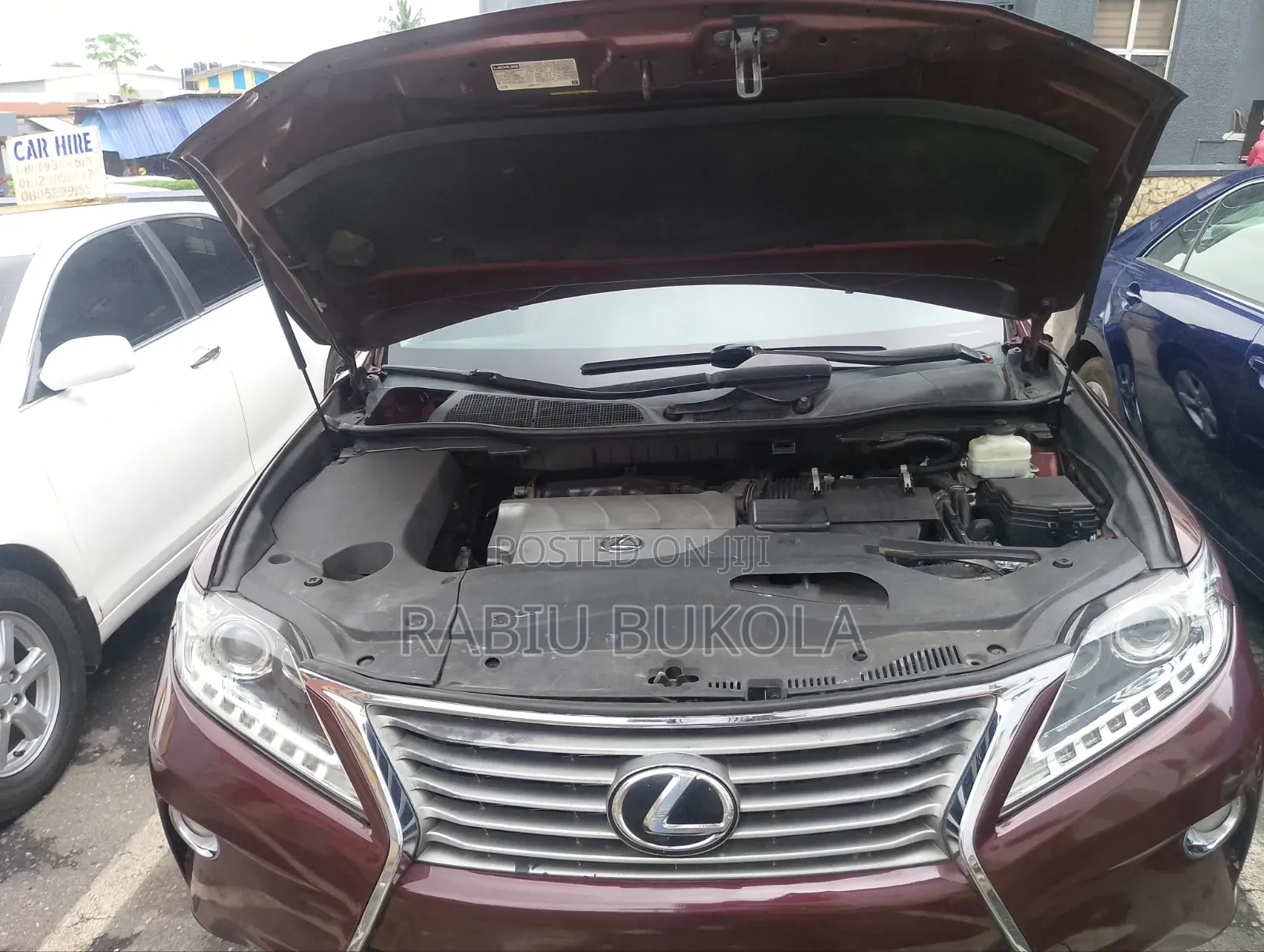 Lexus RX 2014 Burgundy
