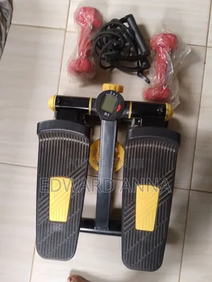 Mini Stepper With Resistance Band