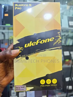 New Ulefone RugKing 5 pro 256 GB Black