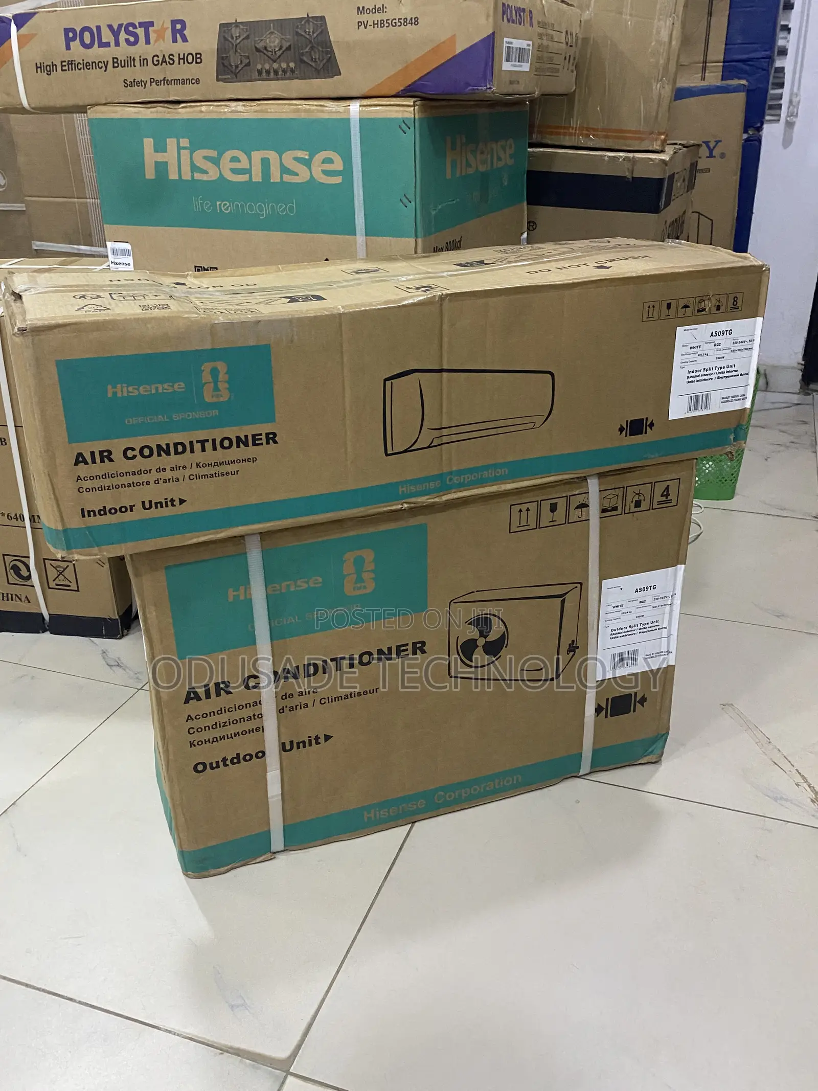 Advanced-Cooling Hisense 1HP Non-Inverter AC