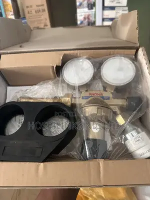 Anaethentics High Pressure Gauge Double Velve
