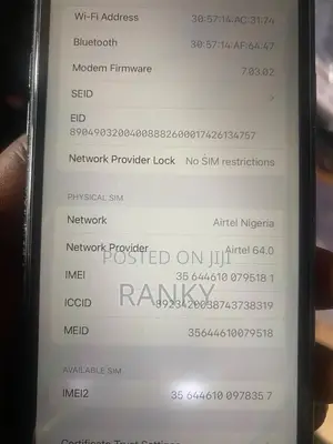 Apple iPhone XR 64 GB Black