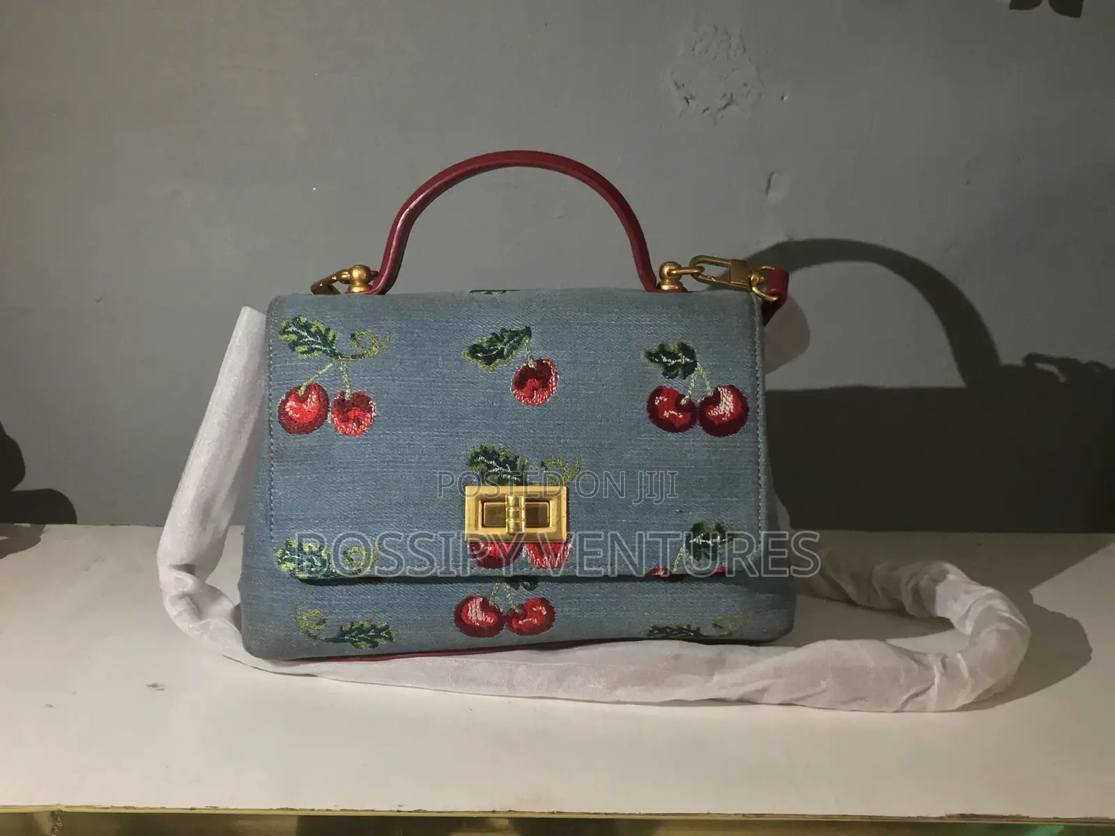 Cherry Jeans Bag