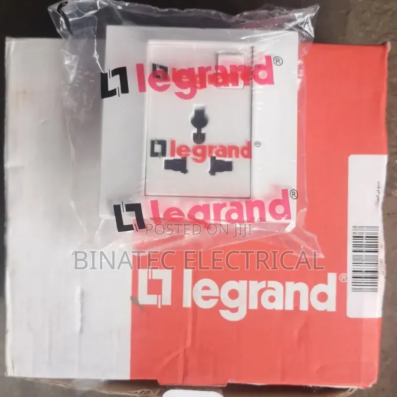 Legrand Universal Double and Single Sockets