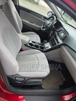 Hyundai Sonata 2015 Red