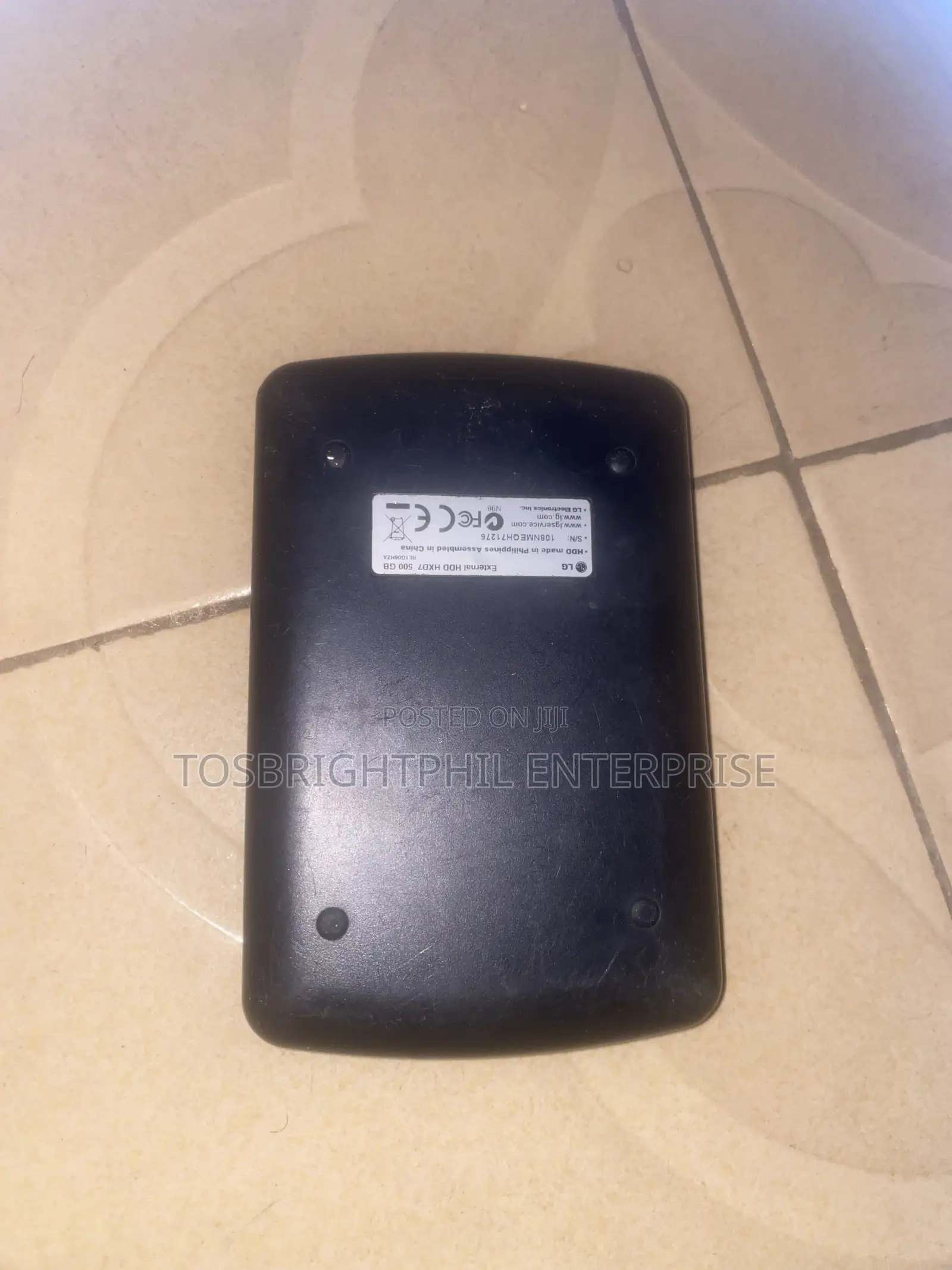 External HDD