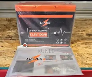 LIPULS 12.8V 100Ah 1280Wh LiFePO4 Battery