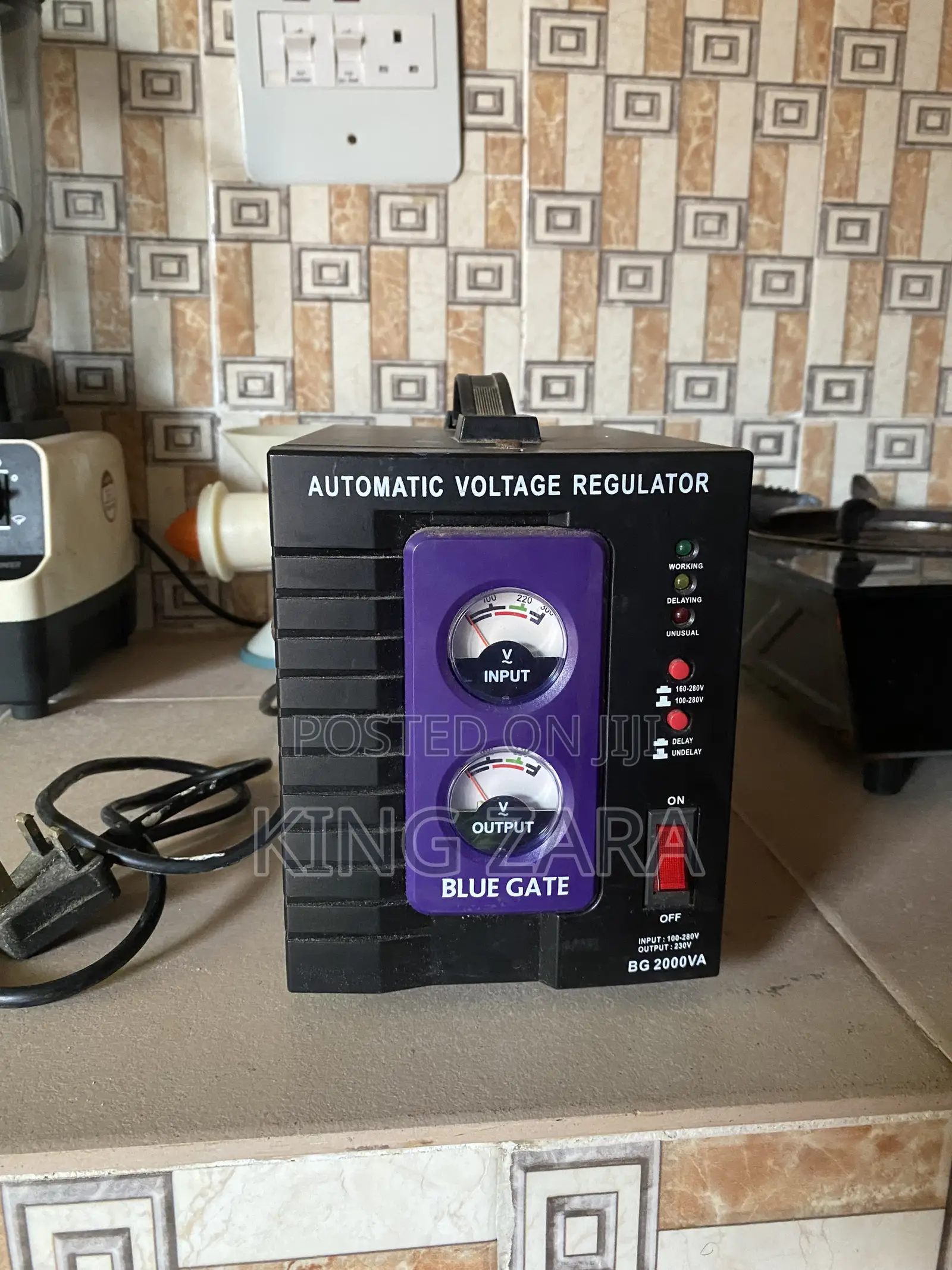 Bluegate 2000v Stabilizer