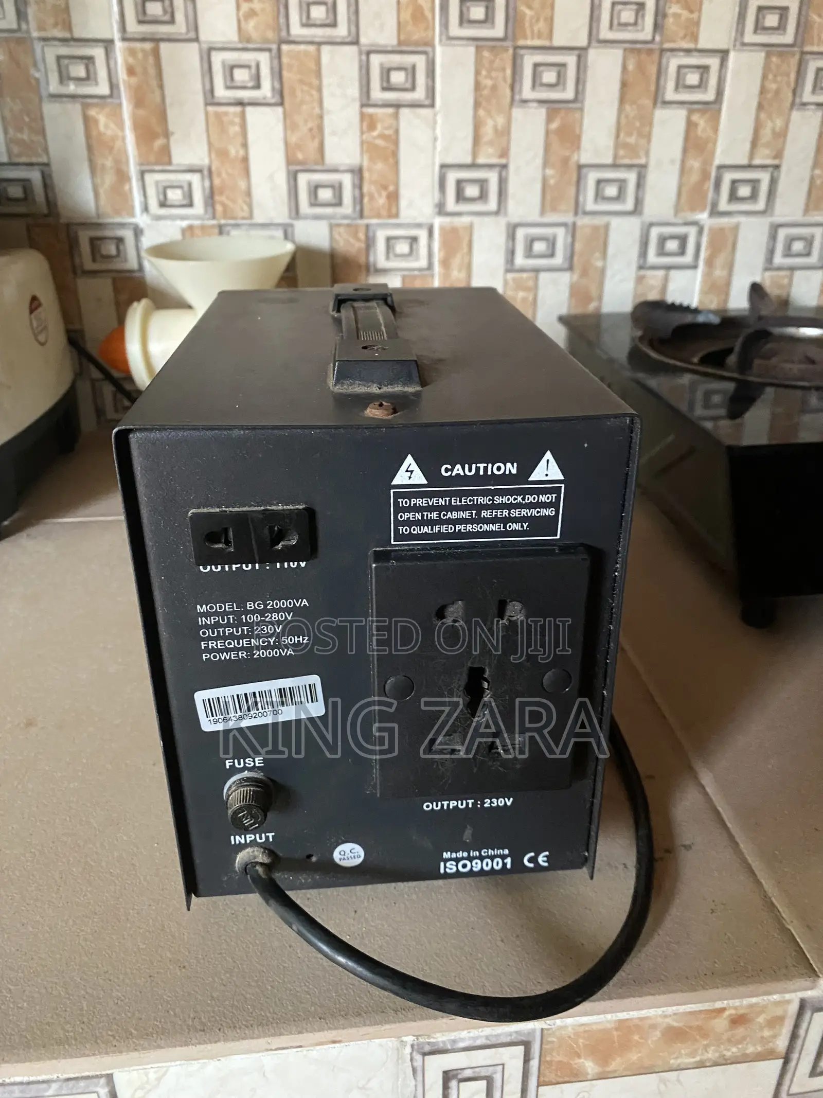 Bluegate 2000v Stabilizer