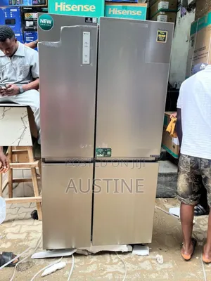 Brand New Hisense Side-Side 514litter Refrigerator>extenal Compresor