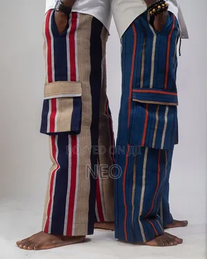 Trendy Asooke Native Baggy Pants | Unisex