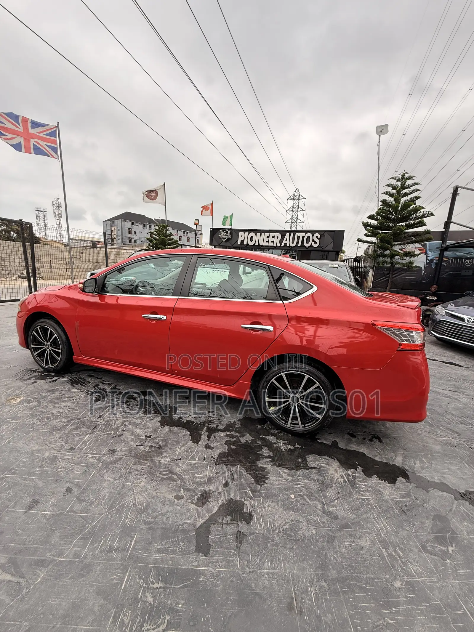 Nissan Sentra SR 2016 Red
