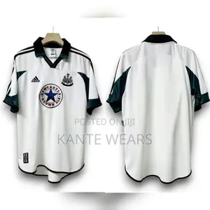 New Castle White Retro Jersey Available High Quality
