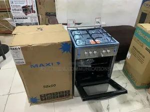 Maxi F5C40G2 4-Burner Gas Cooker – Your Kitchen Cooking Essential