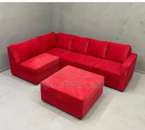 Unique L Shape Fabric Sofa