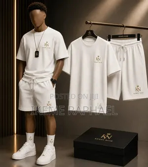 Kemps Noir Shorts and Shirt Set