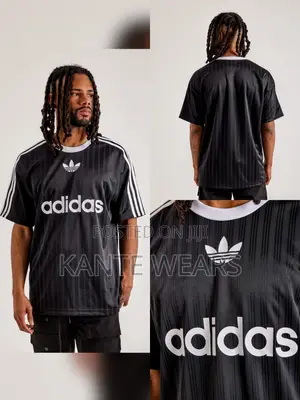 Adicolor Classic Jersey - Black White Design