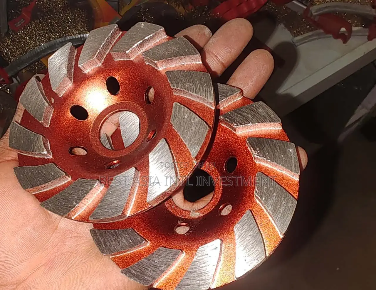 Turbo-Row Diamond Segment Grinding Cup Wheel