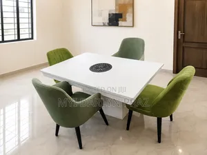Set of Dining and L Shape Couch
