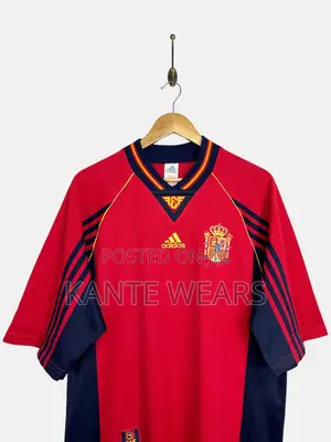 Spain Retro Jersey Available High Quality